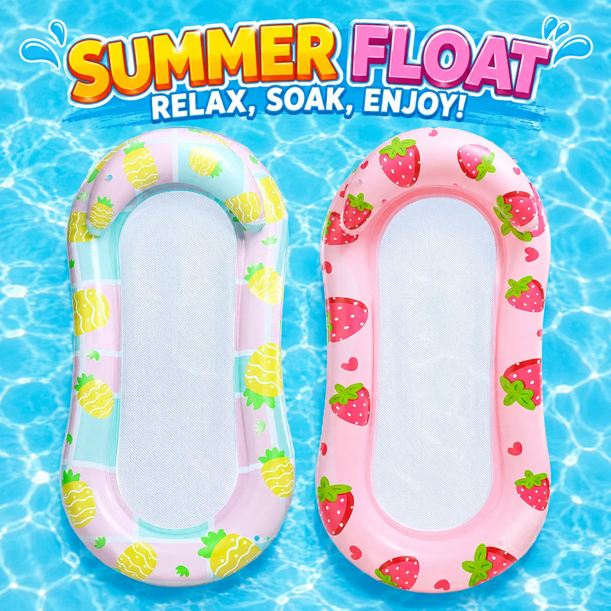 1PC Green Leaf Inflatable Pool Floats, Adult Swimming Pool Mattress Floating Bed, Summer Beach Water Raft Pool Party