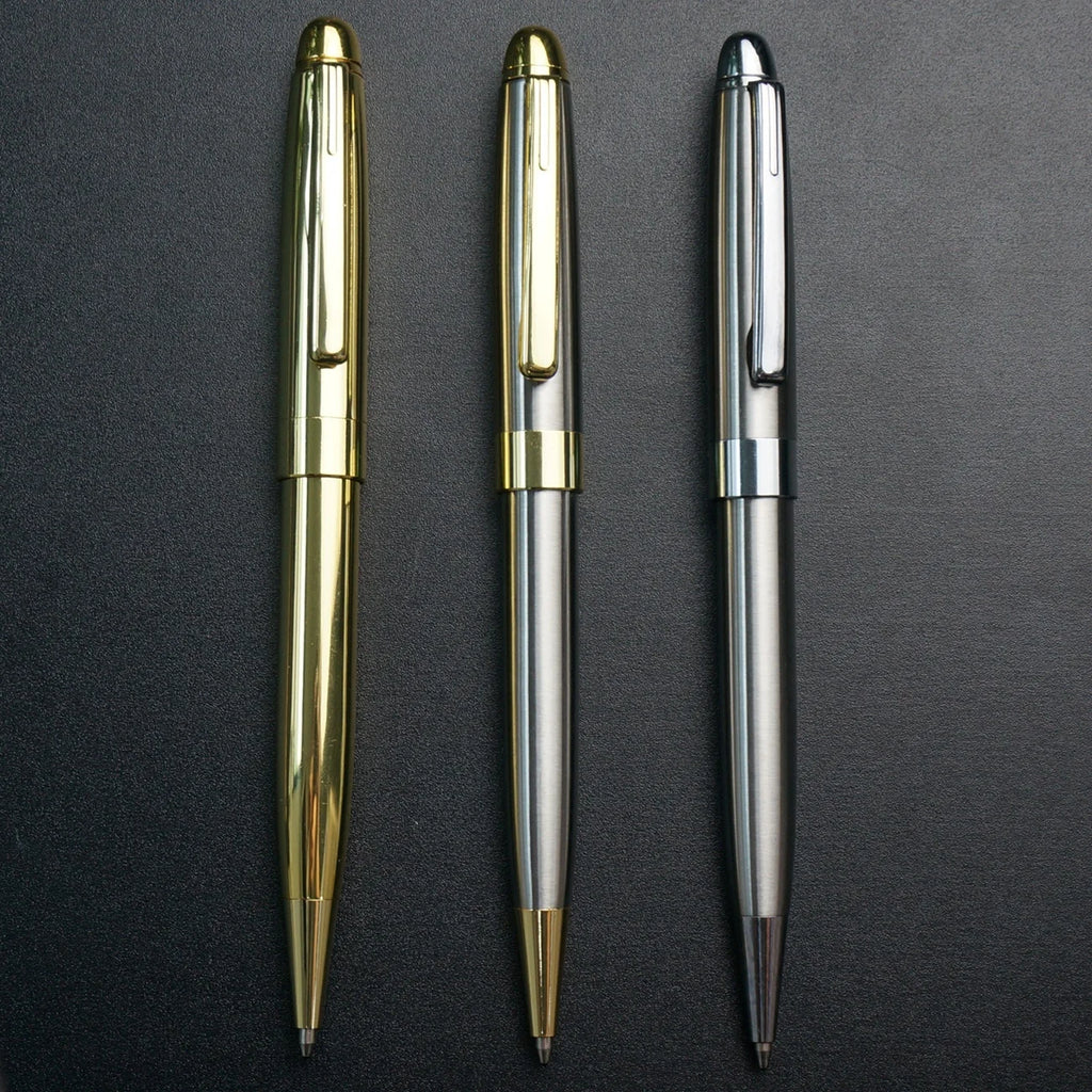Penna a sfera retrattile in acciaio inox – Scrittura fluida e design elegante