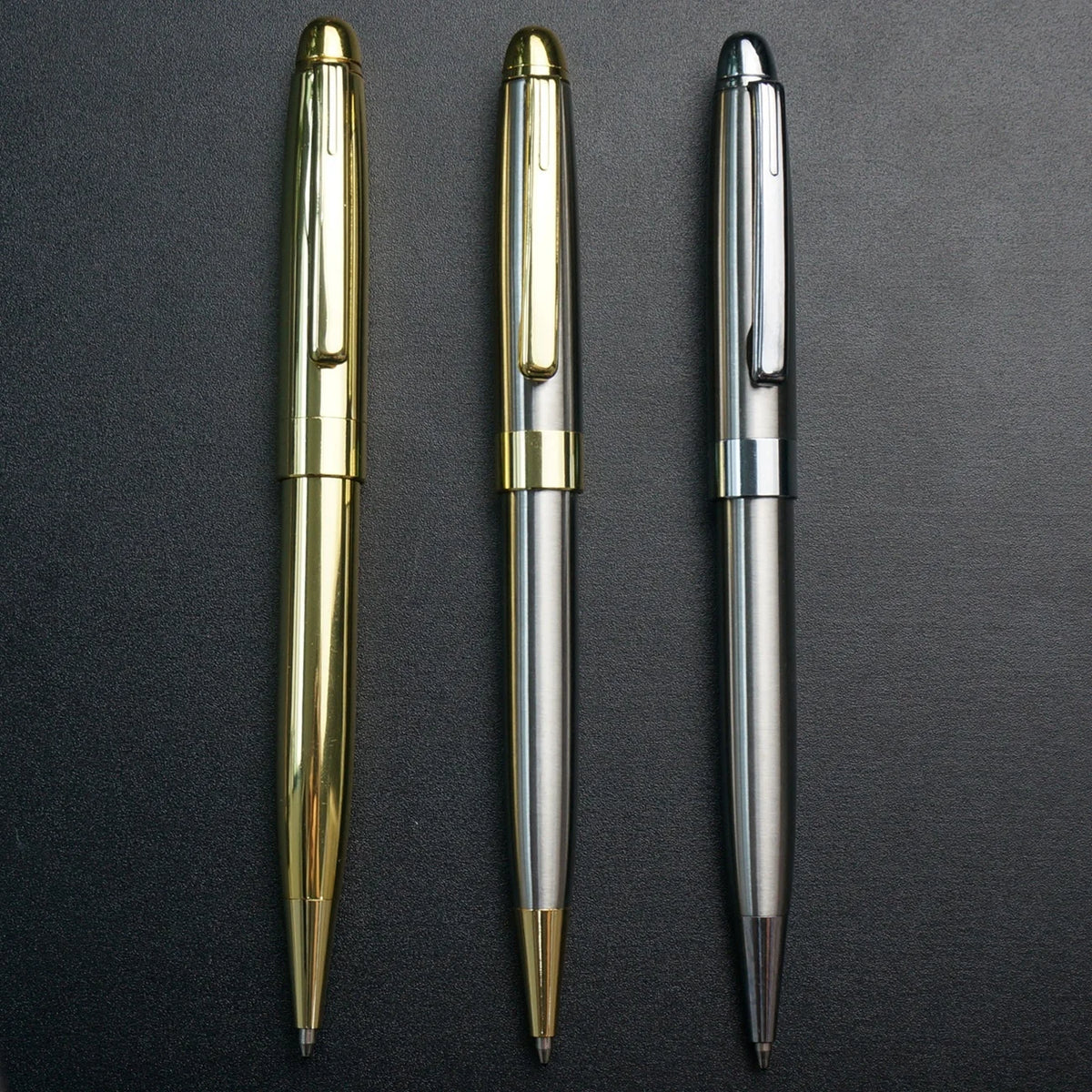 Penna a sfera retrattile in acciaio inox – Scrittura fluida e design elegante