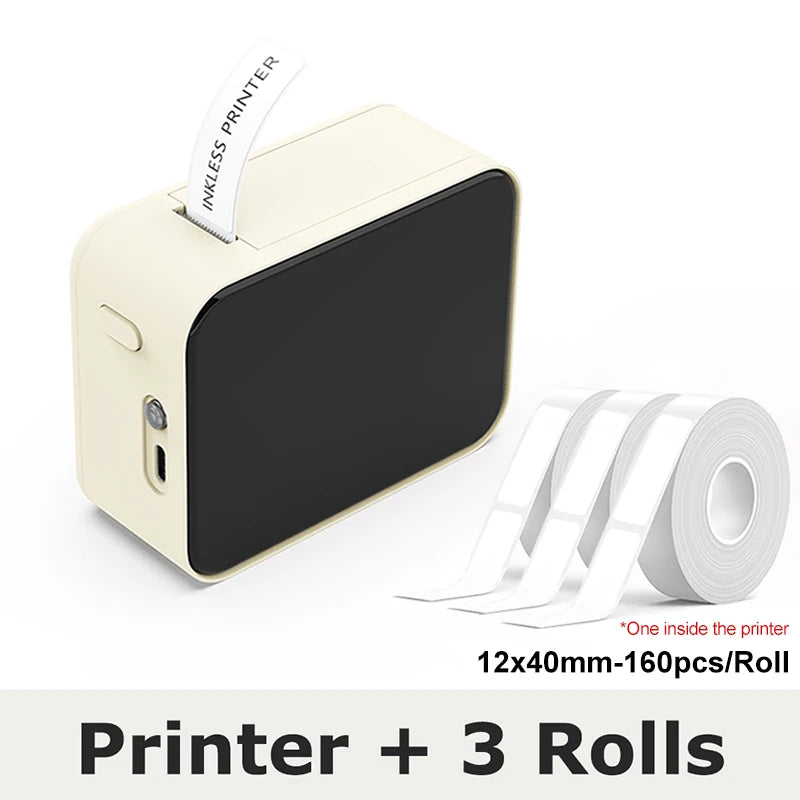 Stampante termica portatile P15 Mini – Etichette adesive Bluetooth 15 mm