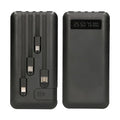 Power Bank 20000 mAh con Cavi Integrati, Display LED e Mini Supporto per…