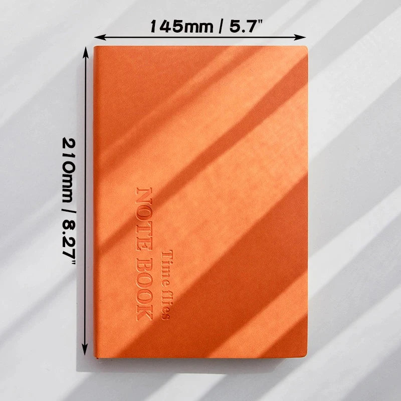Grid Notebook A5,Travelers Journals School Office Meeting Record 80GSM/264 Pages Checkered Paper Notepad Handbook Agenda 2026/27