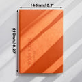 Grid Notebook A5,Travelers Journals School Office Meeting Record 80GSM/264 Pages Checkered Paper Notepad Handbook Agenda 2026/27