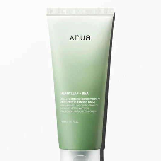 ANUA- Heartleaf Quercetinol Pore Deep Cleansing Foam (150ml/5.07 fl.oz.)