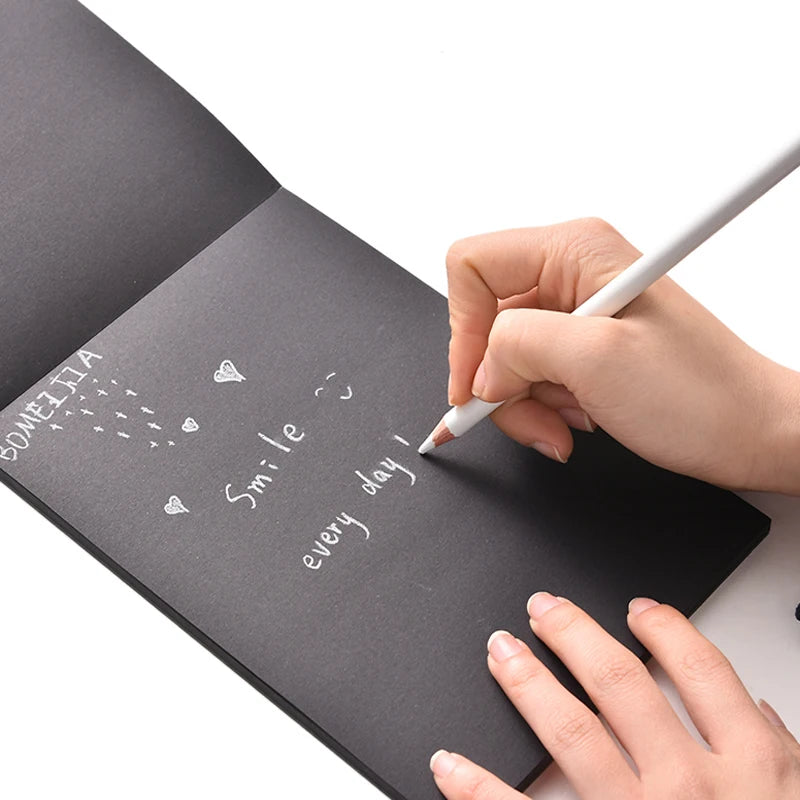 3Pcs White Sketch Charcoal Pencils Set Professional Standard Pencil Drawing Pencils Set For School Tool Painting Art Supplies