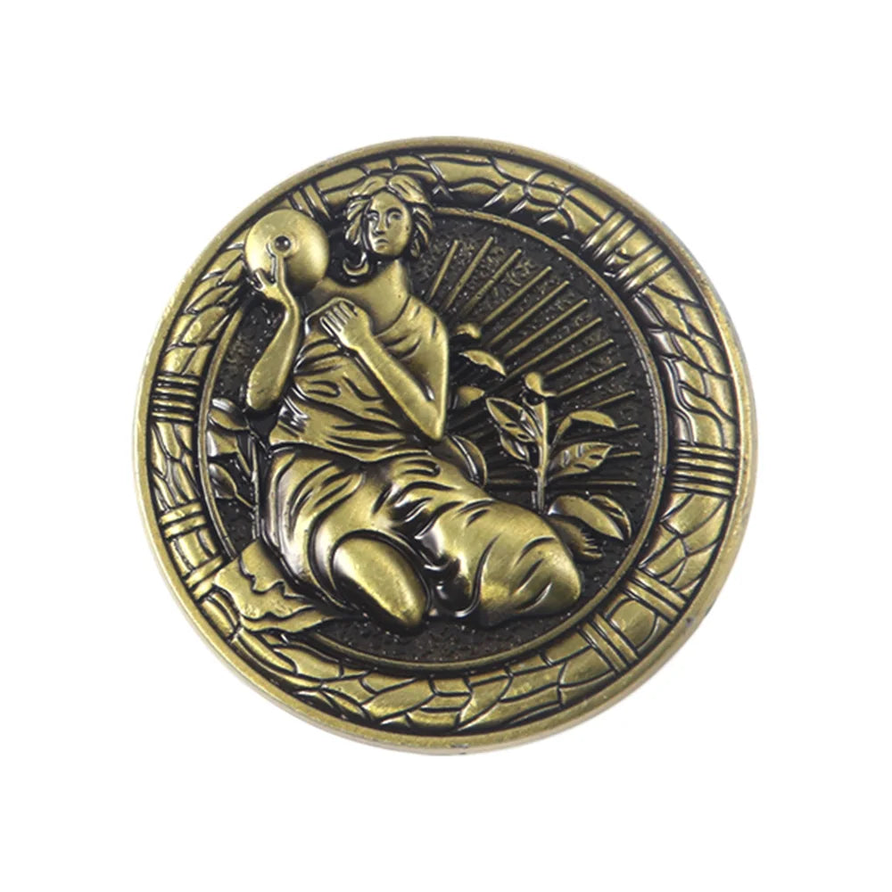 Porte-clés Resident Evil 8 Village – Pendentif à six ailes en bronze