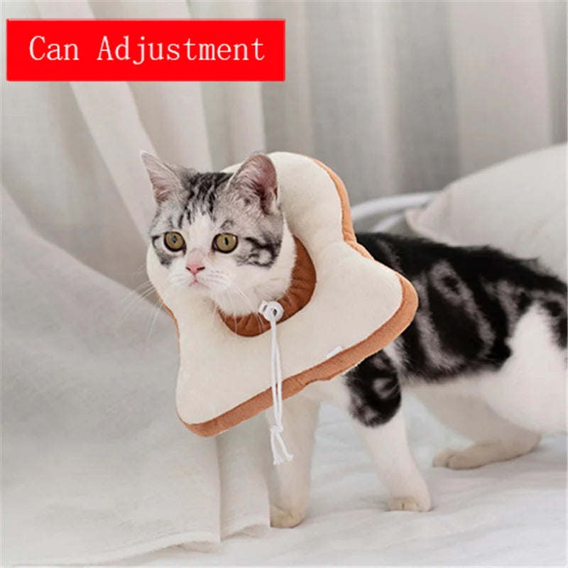 Collare Recupero a Forma di Avocado in Cotone Morbido per Cani e Gatti