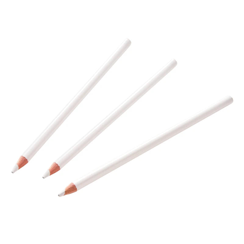 3Pcs White Sketch Charcoal Pencils Set Professional Standard Pencil Drawing Pencils Set For School Tool Painting Art Supplies