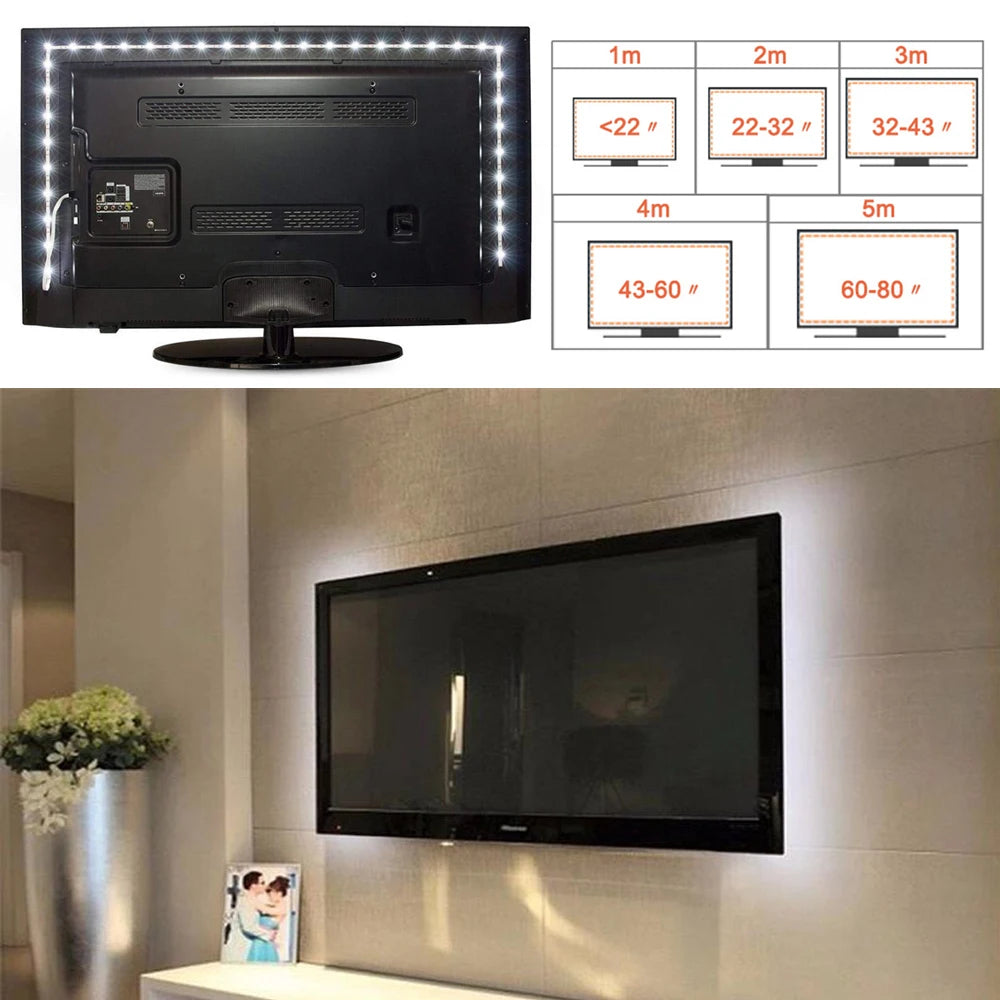 Striscia LED 2835 5 m 12 V, 240 LED/m, luce regolabile 2700‑6500 K