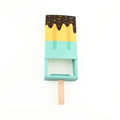 5pcs/10pcs Ice cream Shape Candy Boxes Cartoon Pull-out Tray Kraft Paper Popcorn Box Party Favors Box Birthday Decor