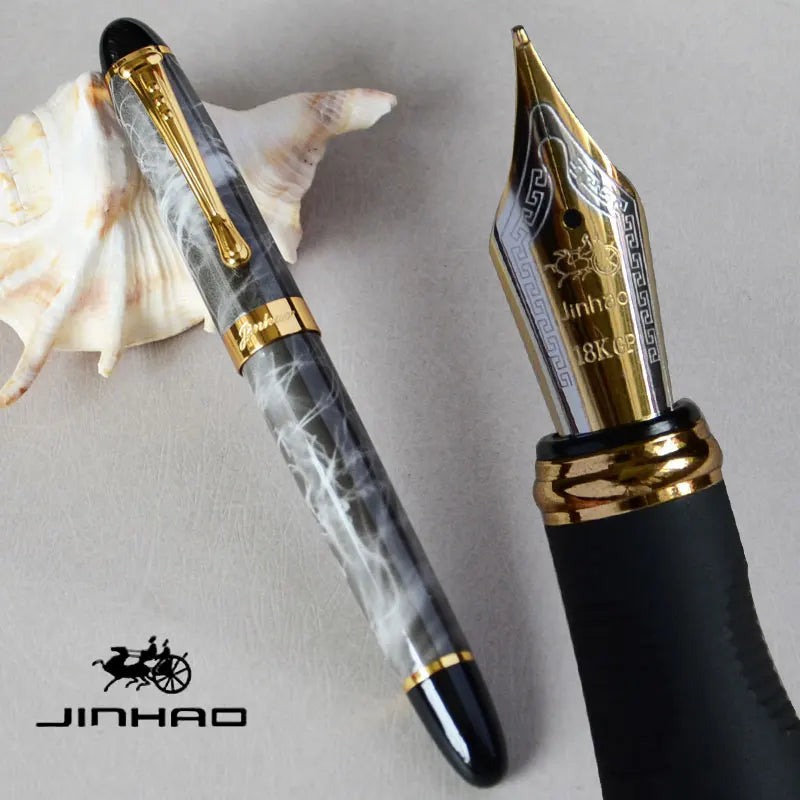 Plume Iraurita JINHAO X450 - Stylo-plume en métal 0,7 mm