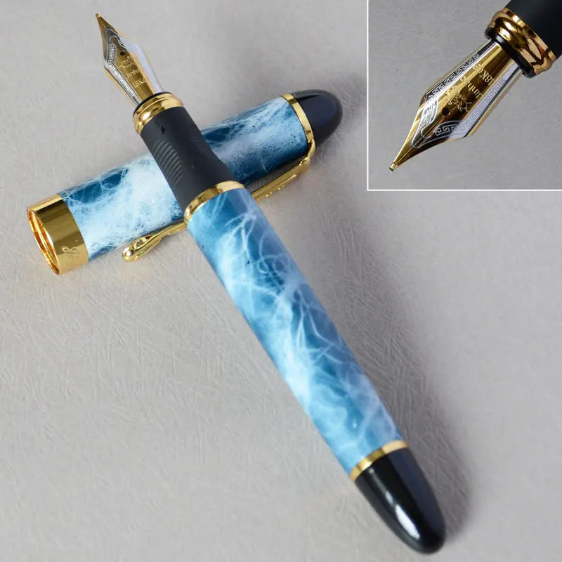 Pennino Iraurita JINHAO X450 - Penna Stilografica Metallo 0.7mm