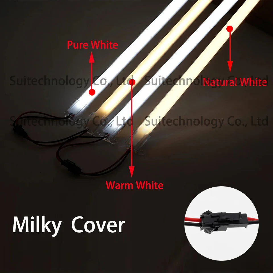 Striscia LED 20‑60 cm, 5 pezzi, AC 220 V, SMD2835, luce per vetrine e banconi