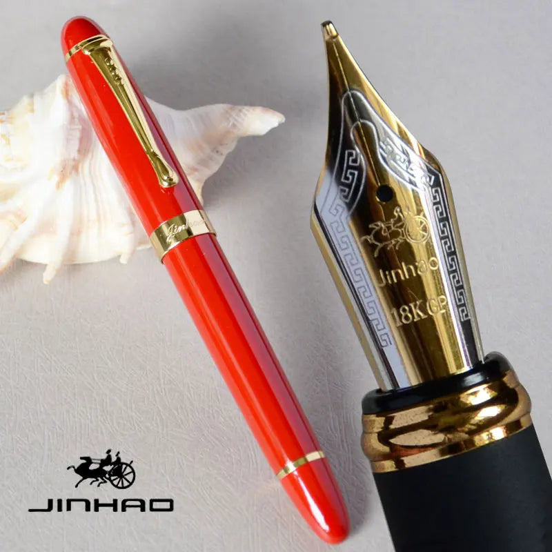 Plume Iraurita JINHAO X450 - Stylo-plume en métal 0,7 mm