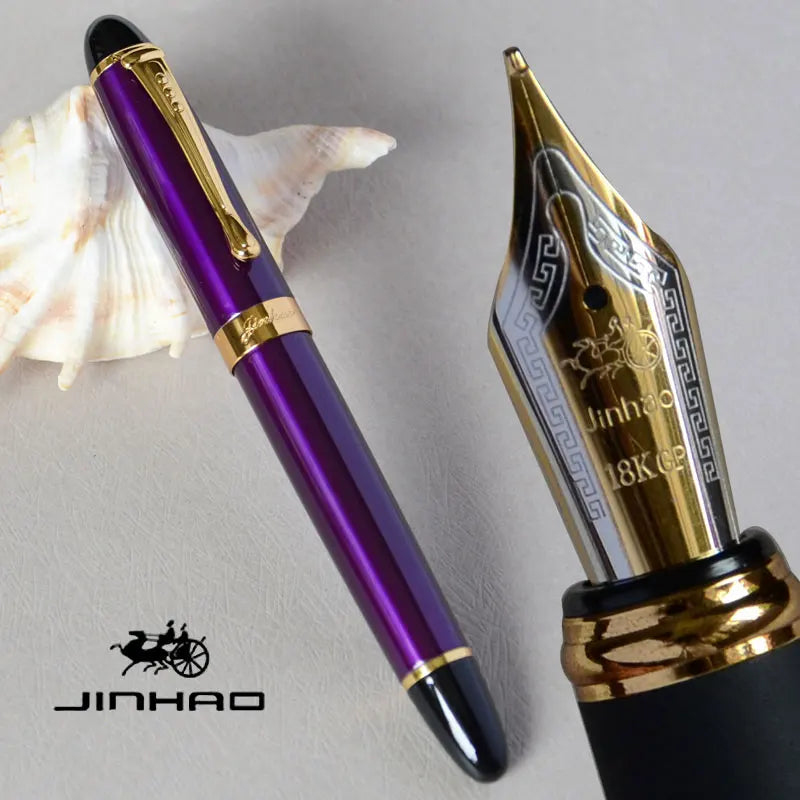 Plume Iraurita JINHAO X450 - Stylo-plume en métal 0,7 mm