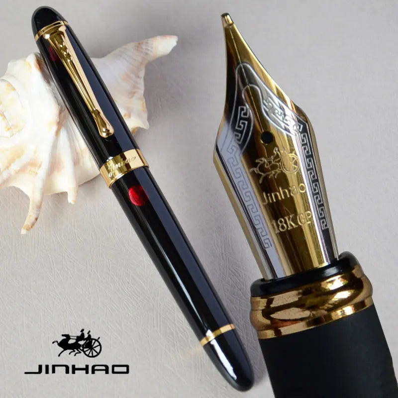 Plume Iraurita JINHAO X450 - Stylo-plume en métal 0,7 mm