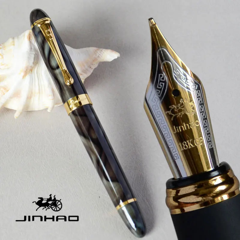 Plume Iraurita JINHAO X450 - Stylo-plume en métal 0,7 mm