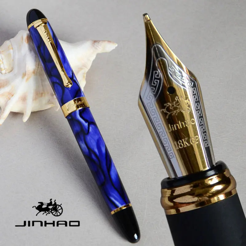 Plume Iraurita JINHAO X450 - Stylo-plume en métal 0,7 mm
