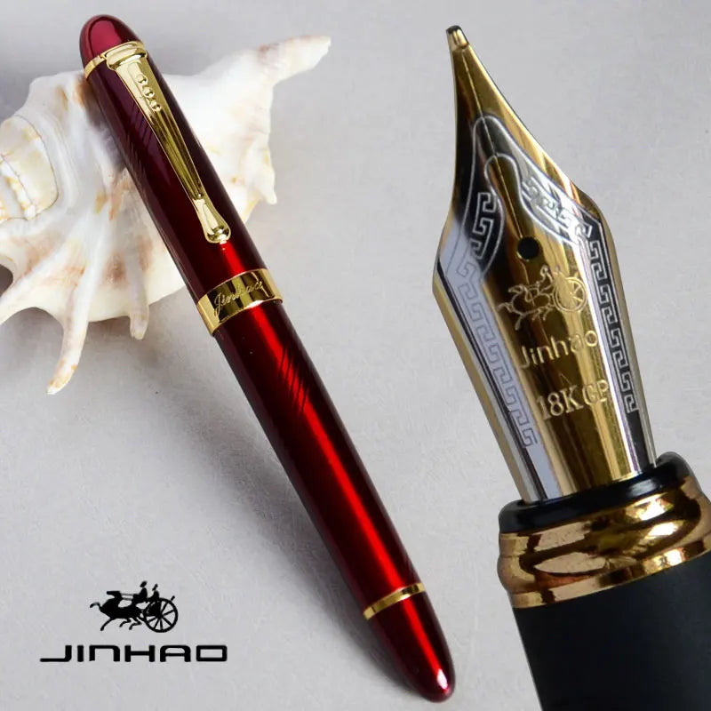 Plume Iraurita JINHAO X450 - Stylo-plume en métal 0,7 mm
