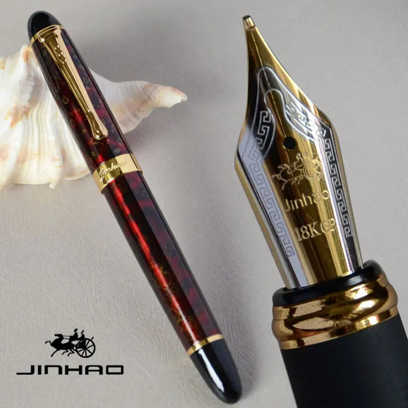 Plume Iraurita JINHAO X450 - Stylo-plume en métal 0,7 mm