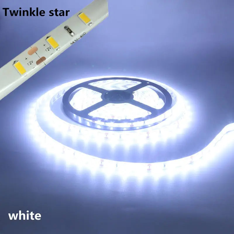 Striscia LED 12V 5M Waterproof IP65 3000‑6500K RGB Flexibile