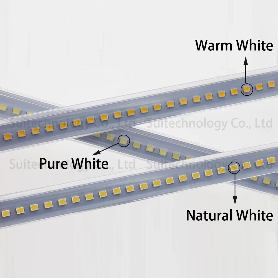 Striscia LED 20‑60 cm, 5 pezzi, AC 220 V, SMD2835, luce per vetrine e banconi