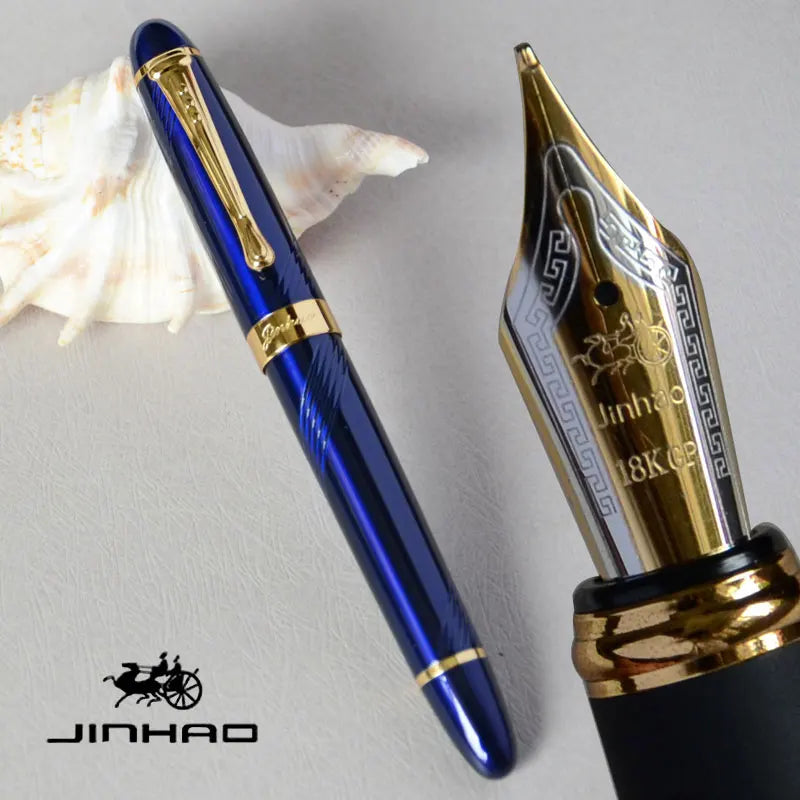 Plume Iraurita JINHAO X450 - Stylo-plume en métal 0,7 mm