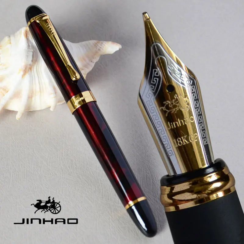 Plume Iraurita JINHAO X450 - Stylo-plume en métal 0,7 mm