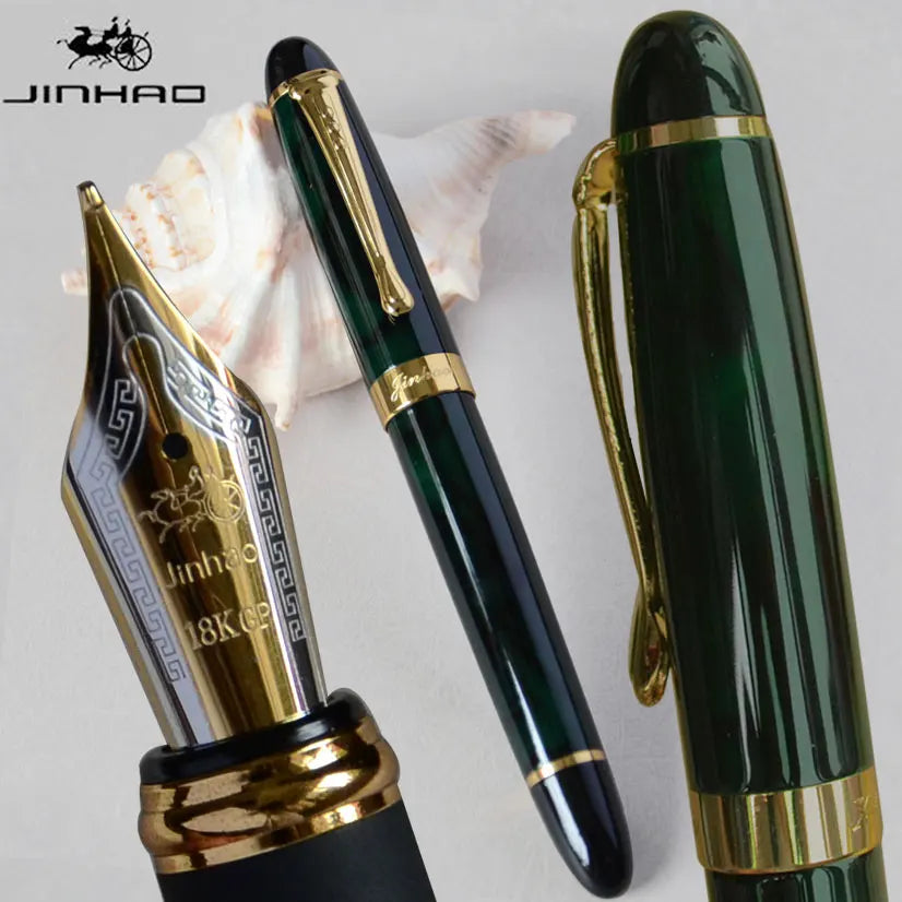 Plume Iraurita JINHAO X450 - Stylo-plume en métal 0,7 mm