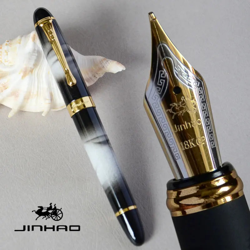 Plume Iraurita JINHAO X450 - Stylo-plume en métal 0,7 mm