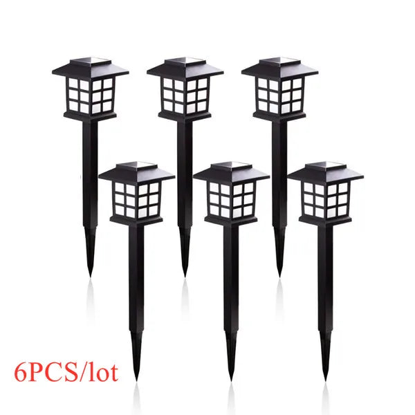 Luci Solari LED 2/6/8 Pezzi, Impermeabili e Dimmabili, per Sentieri e Patio