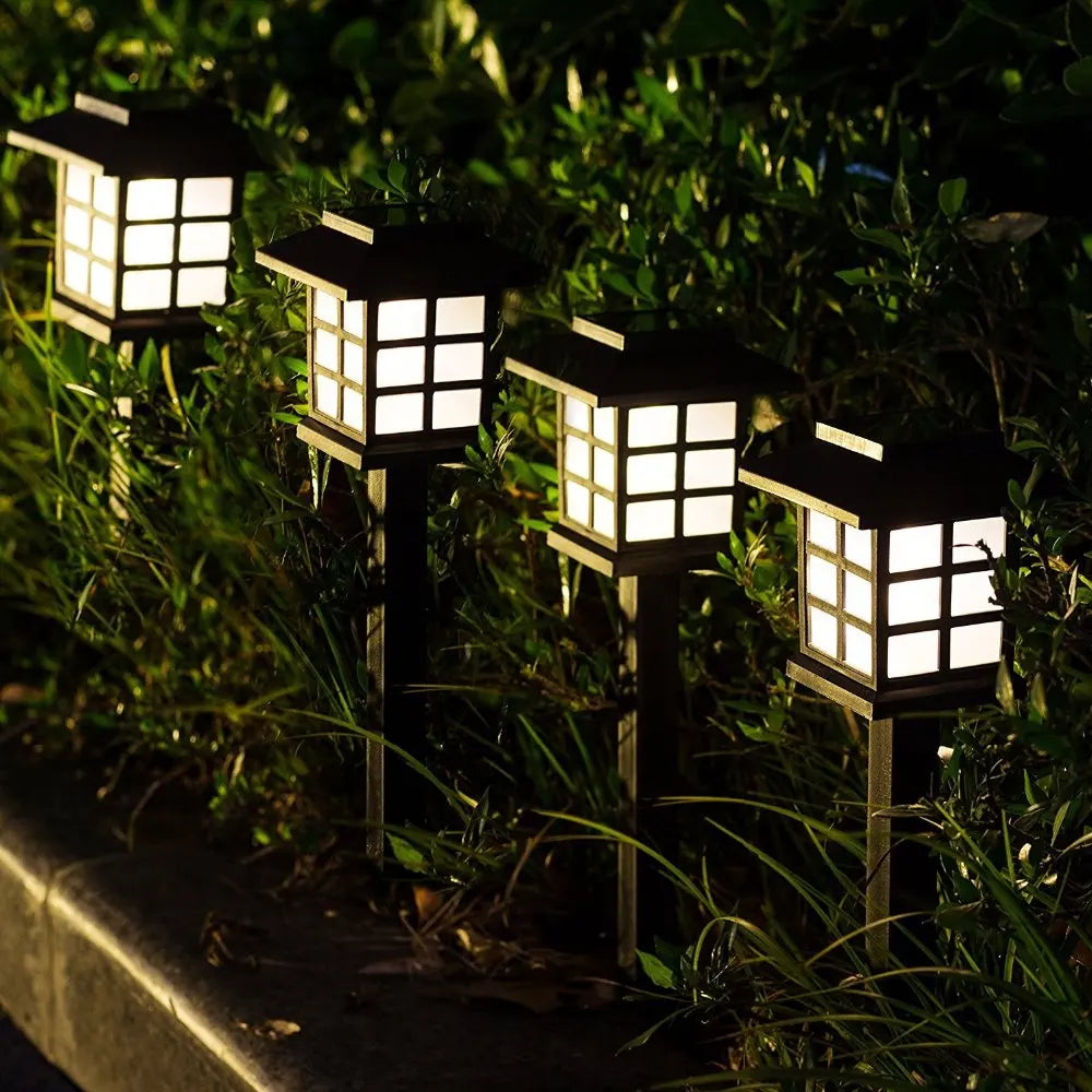 Luci Solari LED 2/6/8 Pezzi, Impermeabili e Dimmabili, per Sentieri e Patio