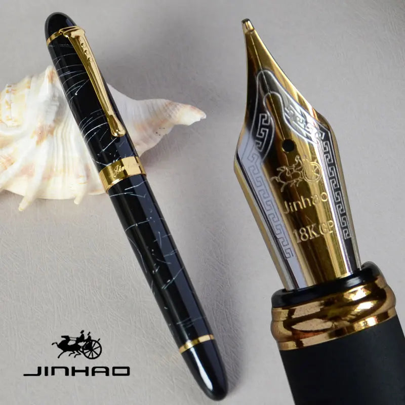 Pennino Iraurita JINHAO X450 - Penna Stilografica Metallo 0.7mm