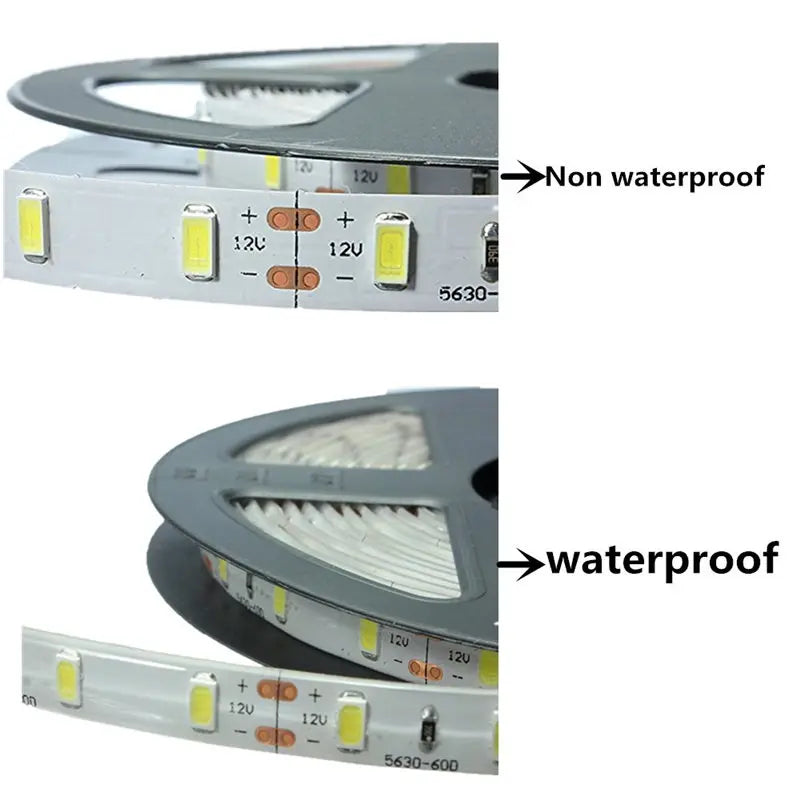 Striscia LED 12V 5M Waterproof IP65 3000‑6500K RGB Flexibile