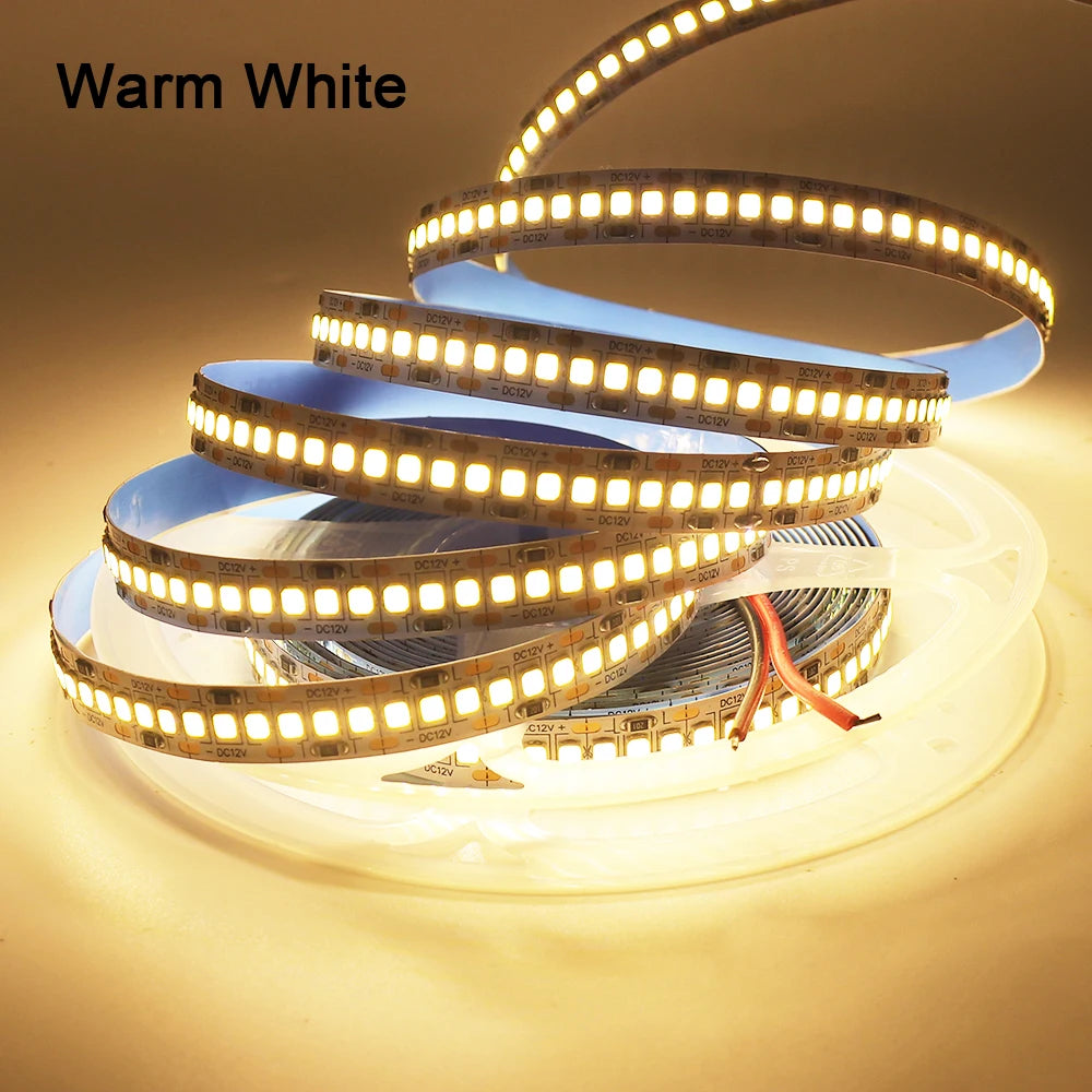 Striscia LED 2835 5 m 12 V, 240 LED/m, luce regolabile 2700‑6500 K