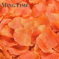100pcs Silk Rose Artificial Petals Colorful Love Romantic Warm Table Confetti Silver Fake Flowers Wedding Supplies Party Decor