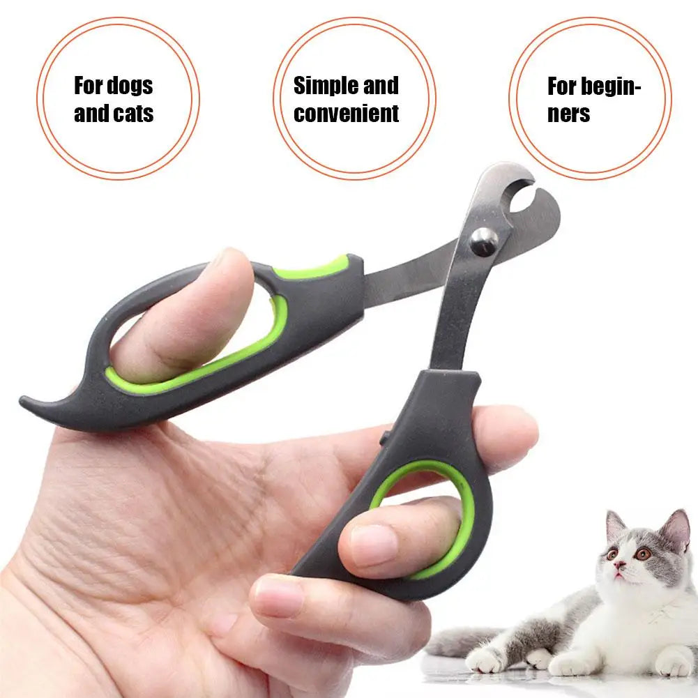 Forbici per unghie animali piccoli – Tagliaunghie in acciaio inox antiscivolo