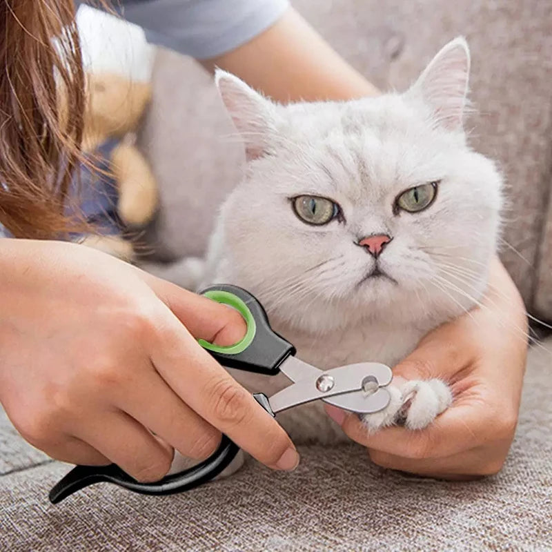 Forbici per unghie animali piccoli – Tagliaunghie in acciaio inox antiscivolo