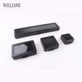 Metal Loose Diamond Jewelry Storage Box Slide Buckle Gemstones Display Organizer Case Glass Cover Jewellery Beads Gem Stone Jar