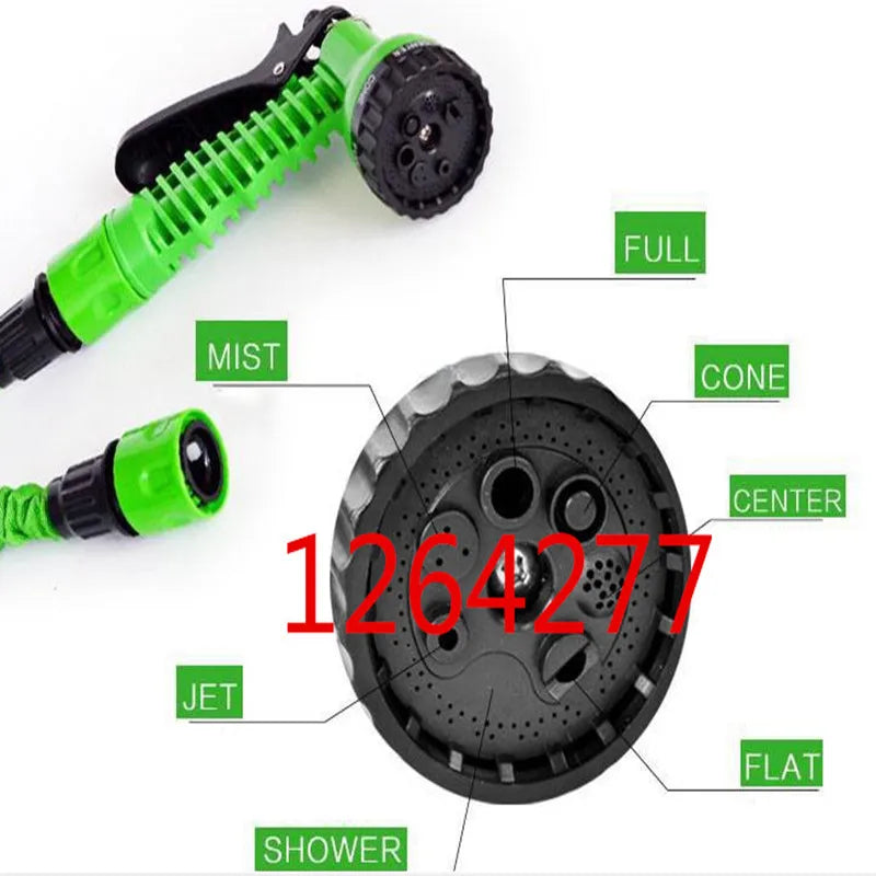 Tubo da Giardino Espandibile 3x, Leggero e Riavvolgibile, 25‑200 ft