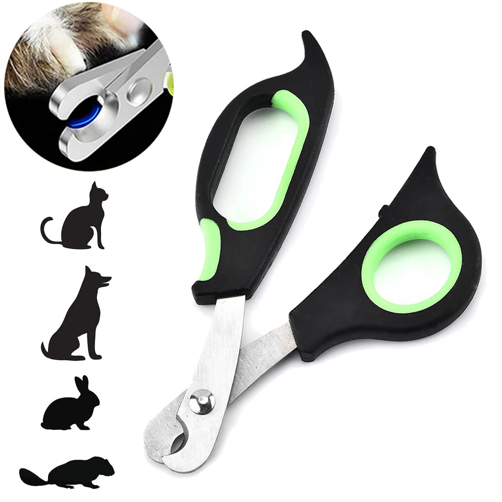 Forbici per unghie animali piccoli – Tagliaunghie in acciaio inox antiscivolo
