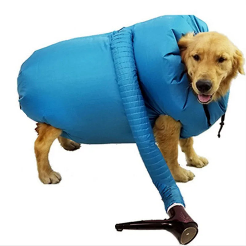 Sacchetto asciugatore portatile per animali, pieghevole, aria calda/fredda