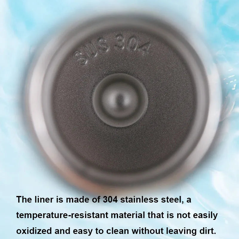 Bottiglia termica inox 350 ml – doppio isolamento e tazza piccola