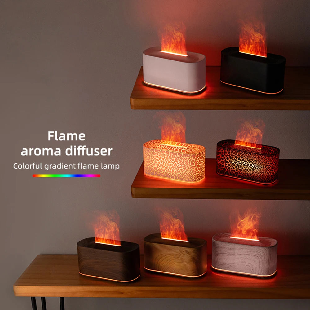 Diffusore a fuoco con vapore colorato - Umidificatore per aromaterapia