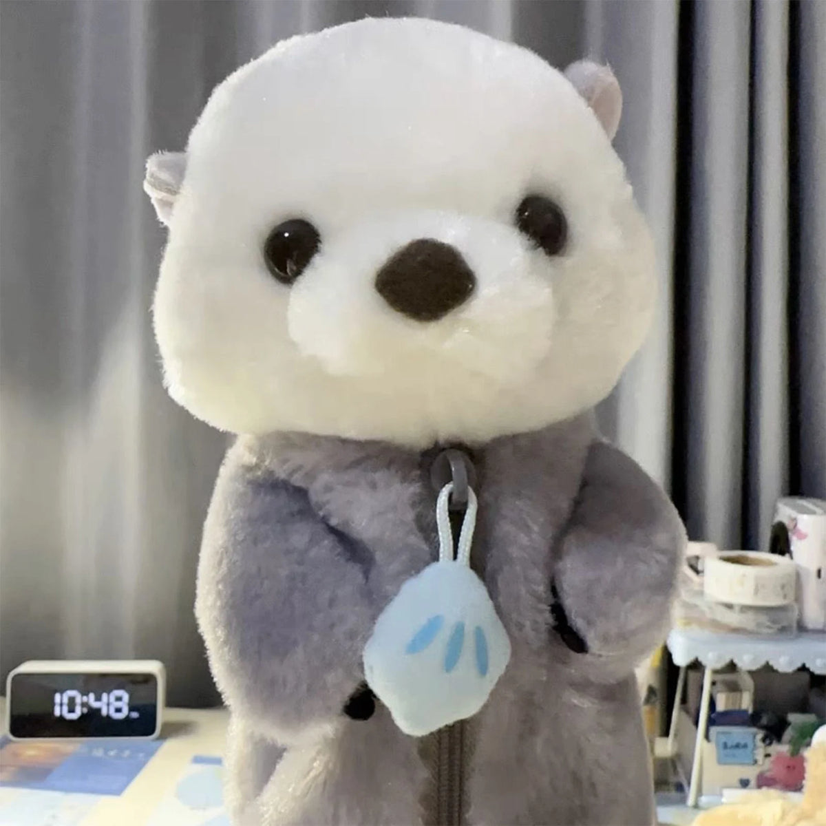 Portapenne in peluche a forma di nutrice – grande capacità, design kawaii