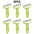 Set da 3 grattugie multiuso per verdure – bocca larga e lame in acciaio inox