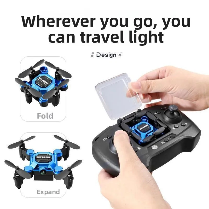 Drone pieghevole mini con videocamera 4K – ideale per studenti
