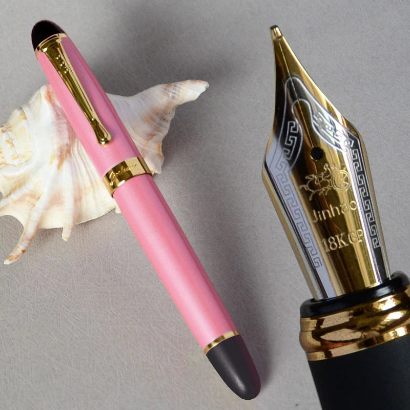 Plume Iraurita JINHAO X450 - Stylo-plume en métal 0,7 mm
