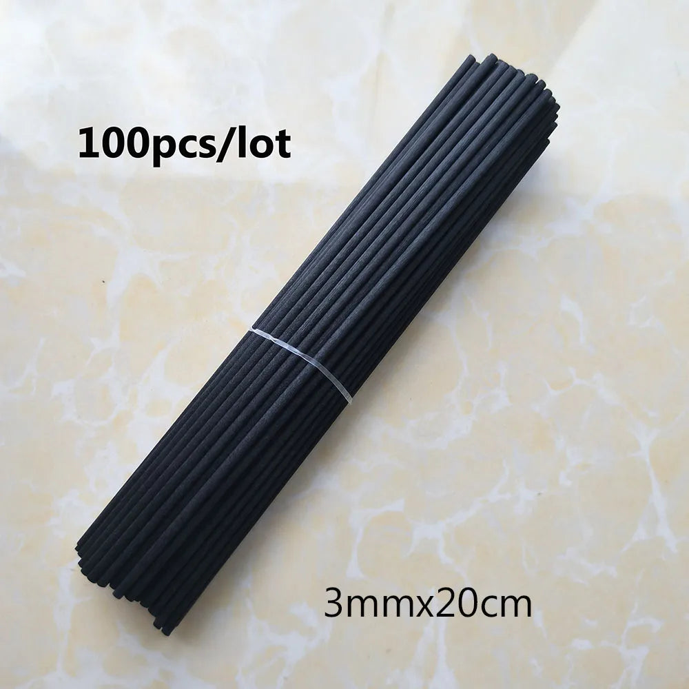 10pcs/set Hydrangea Flower Reed Diffuser Sticks DIY Fireless Fragrance Replacement Refill Air Freshener Rattan Sticks Home Decor