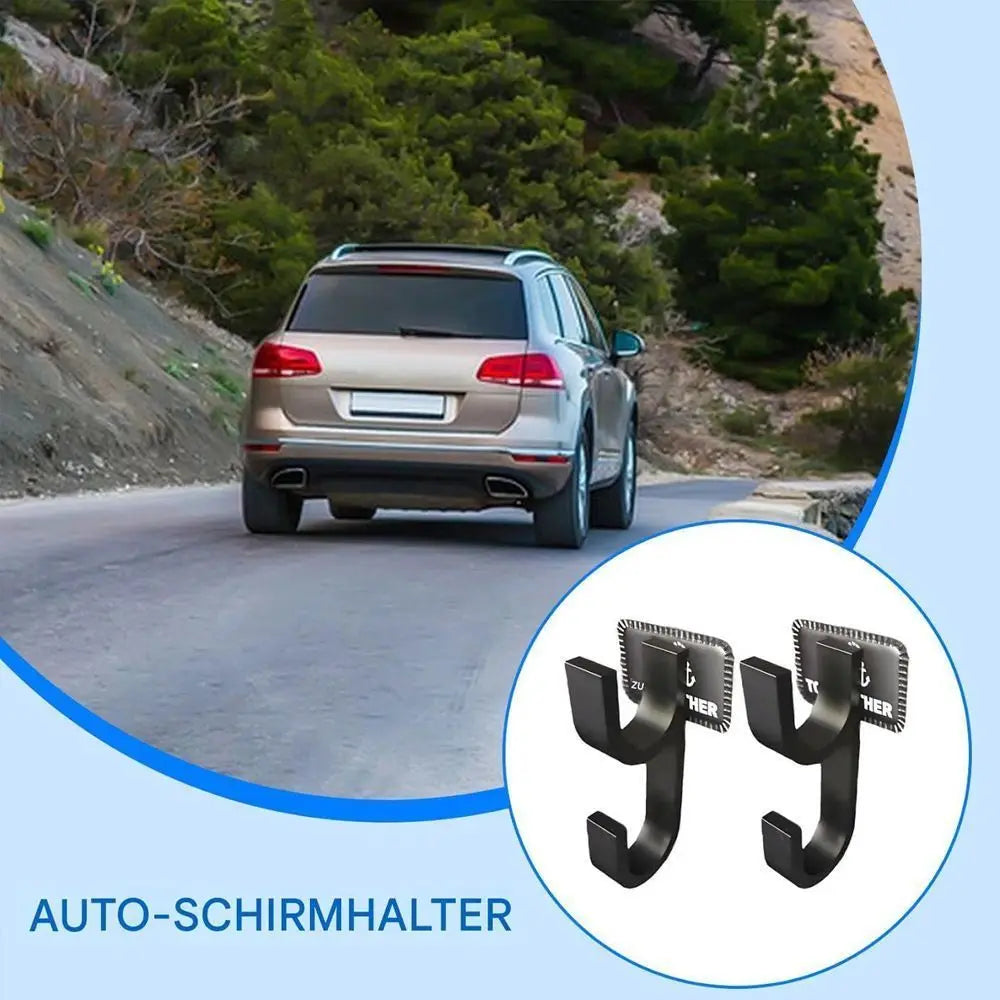 Ganci portaombrelli per auto, 2-4 pezzi, supporto multifunzione per schienale